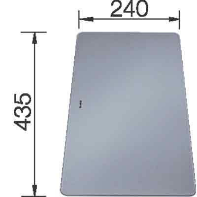 Blanco Schneidbrett Aus Sicherheitsglas Silber 227699 Online Shop Spulen Zubehor Arbeitsbrett