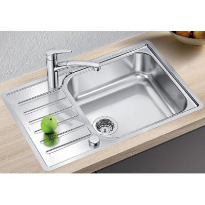 Blanco LANTOS XL 6 S-IF Compact Edelstahl Bürstfinish IF-Spüle 523140