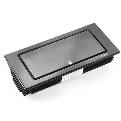 Evoline® BackFlip USB C Steckdosenelement Glas schwarz 8031188  